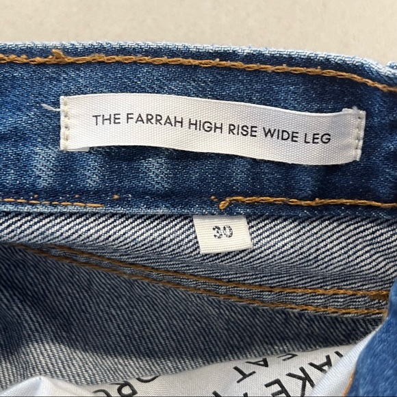 DENIM FORUM • Farrah High Rise Wide Leg Jeans 🌼 - Picture 9 of 14